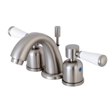 Kingston Brass KB8918DPL Paris Widespread Bathroom Faucet, Brushed Nickel KB8918DPL